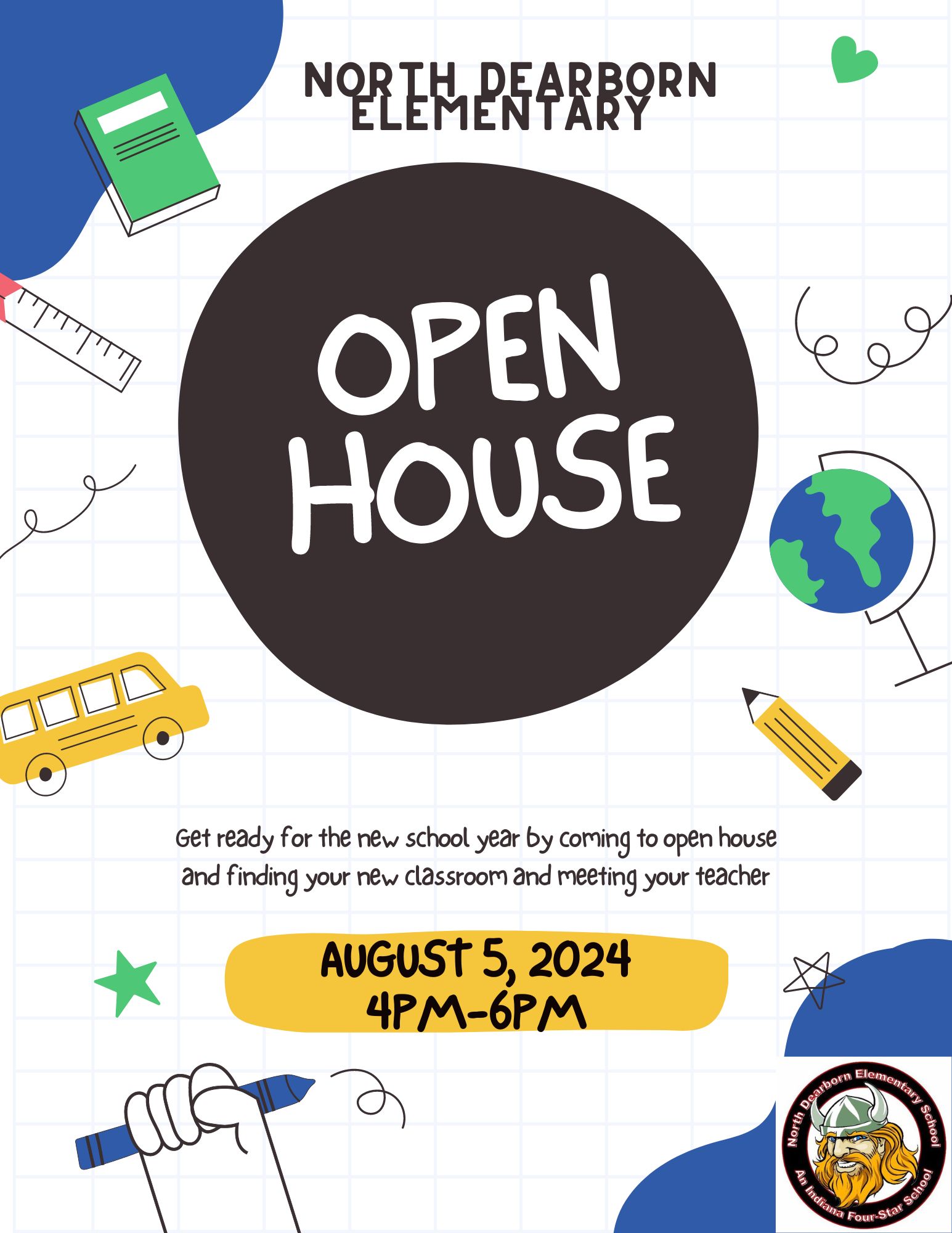 School Open House Flyer 